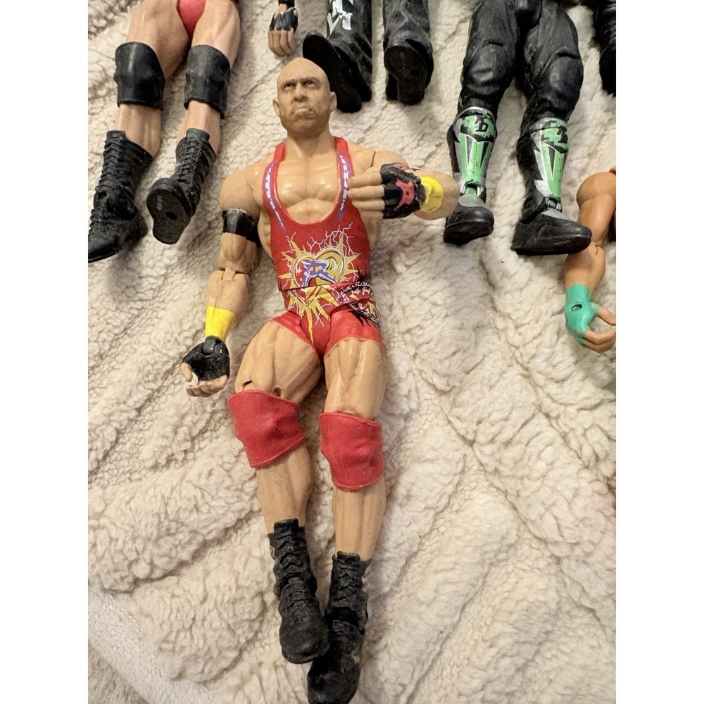 WWE Wrestling Action Figure Collection Lot Articulated Multicolor Plastic - Picture 2 of 14
